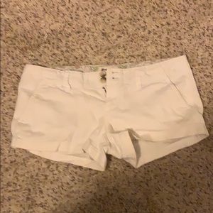 American eagle white shorts